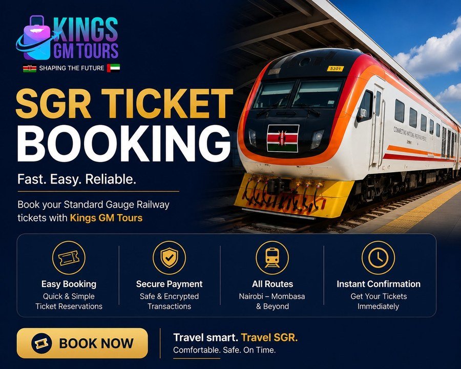 SGR Madaraka Express Ticket Booking